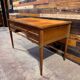 Louis XVI style desk - Walnut & Leather - 1970s