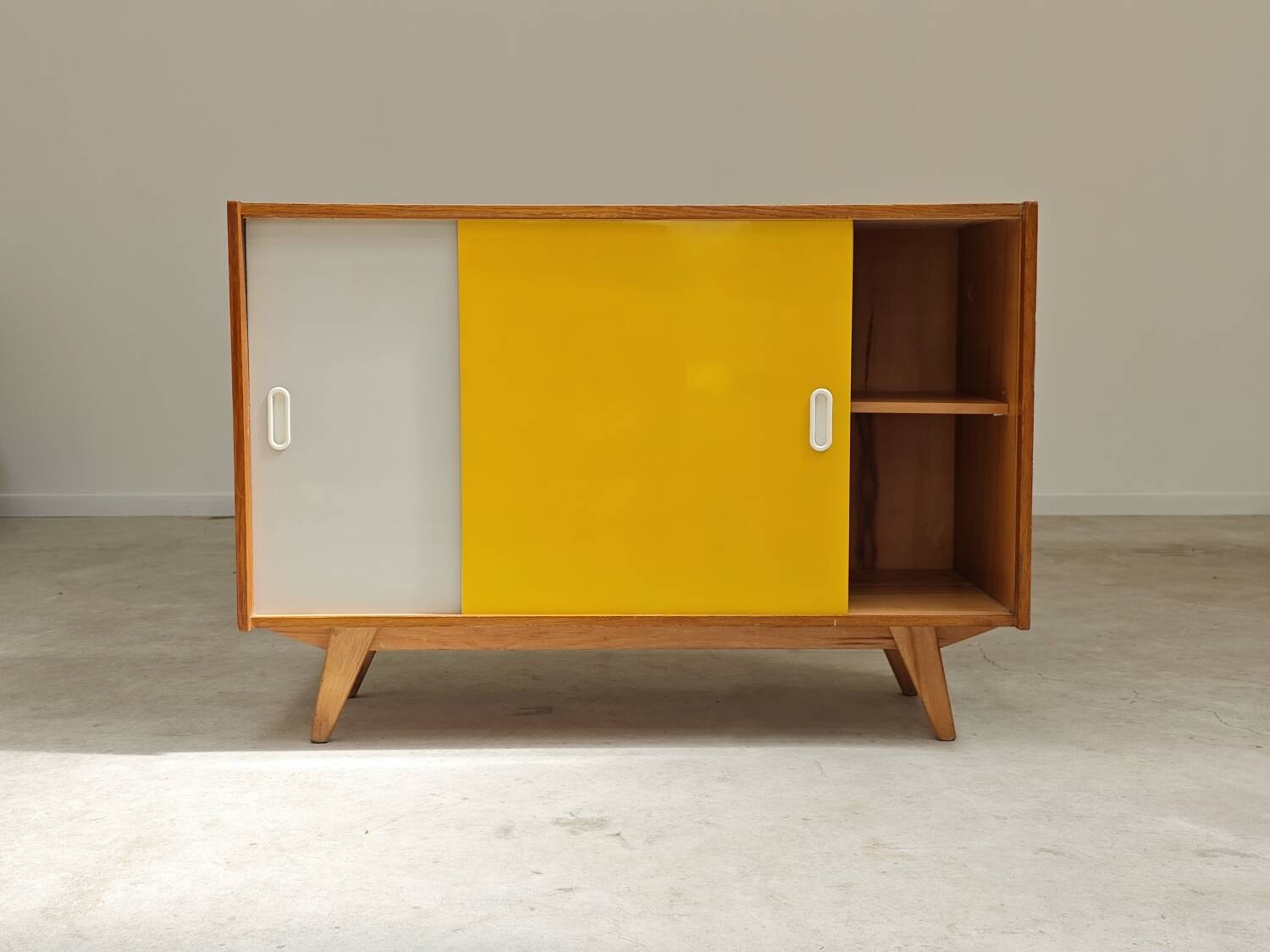 Yellow U 452 Commode Sideboard by Jiri Jiroutek for Interier Praha 1960