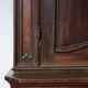 Antique walnut and poplar buffet, Italy 18th century