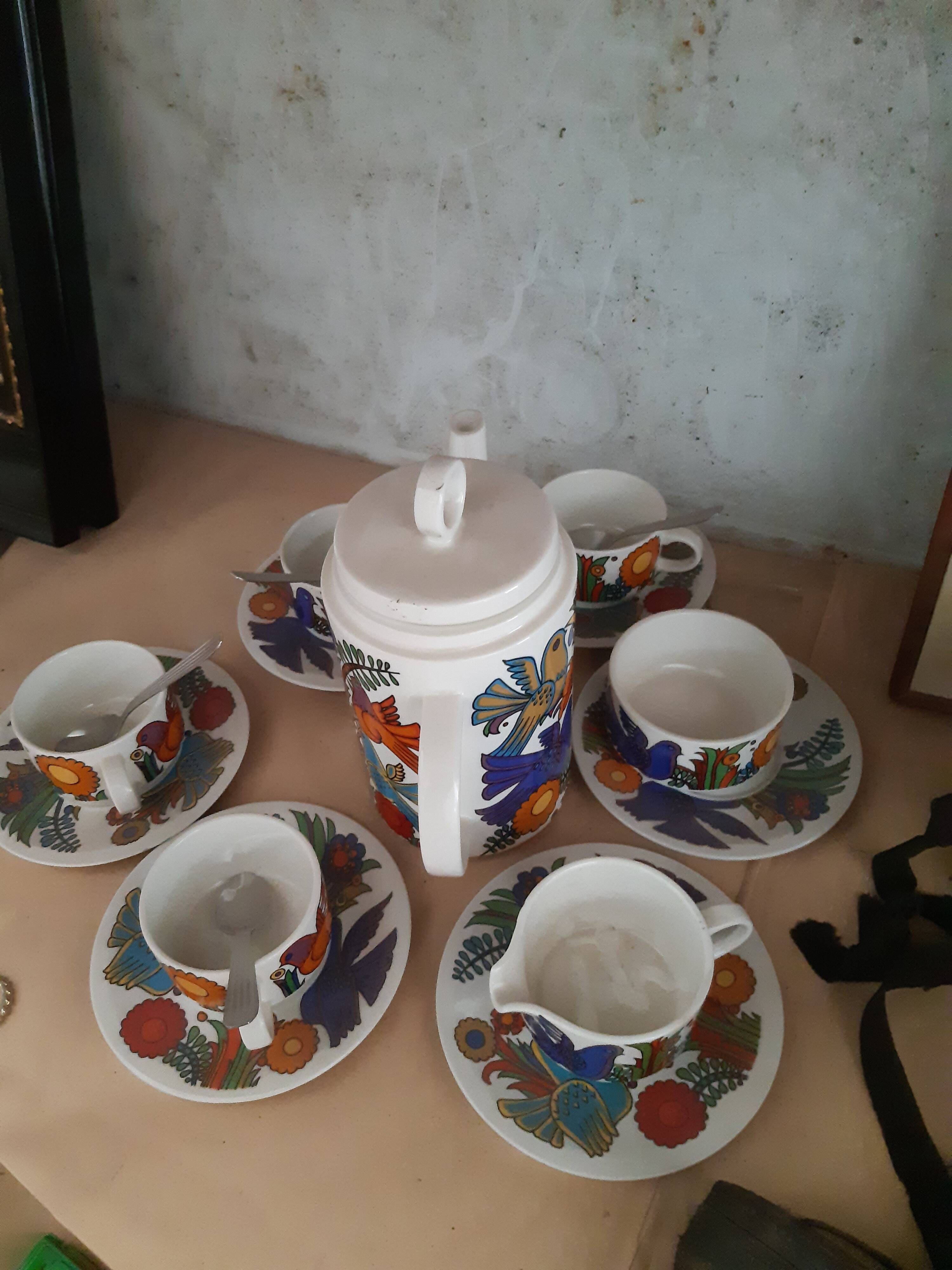 Café service Villeroy and Boch collection Acapulco