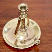 Swedish brass candlestick