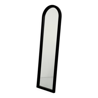 Miroir noir par Anna Castelli Ferrieri pour Kartell 1980