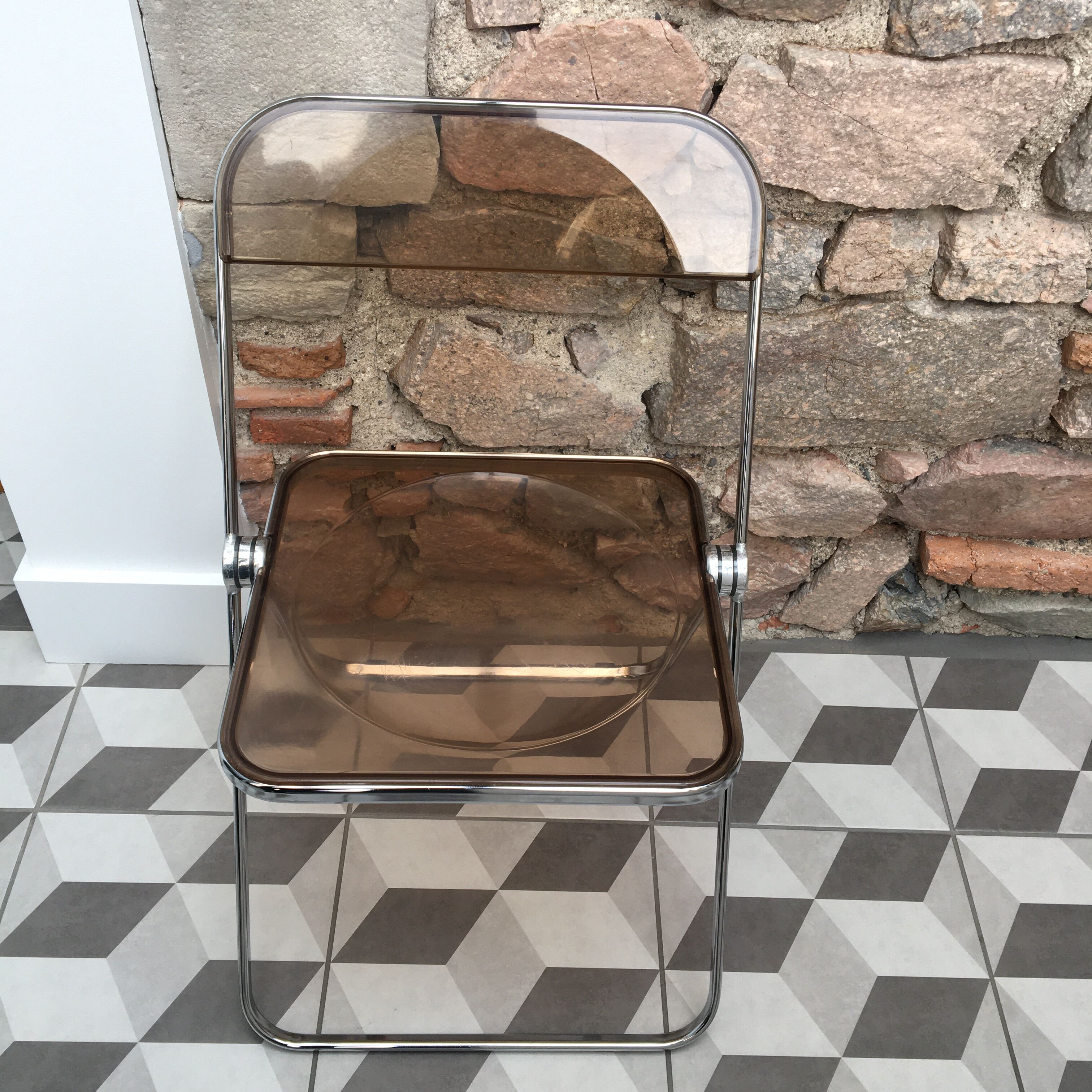 Chair folded by Piretti castelli edition