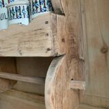 Rustic kitchen shelf