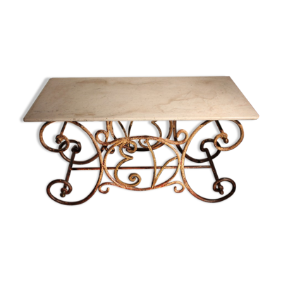 Table de boucher 19ème siècle