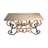 19th century butcher's table