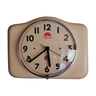 Vintage clock, "15 days" wall clock