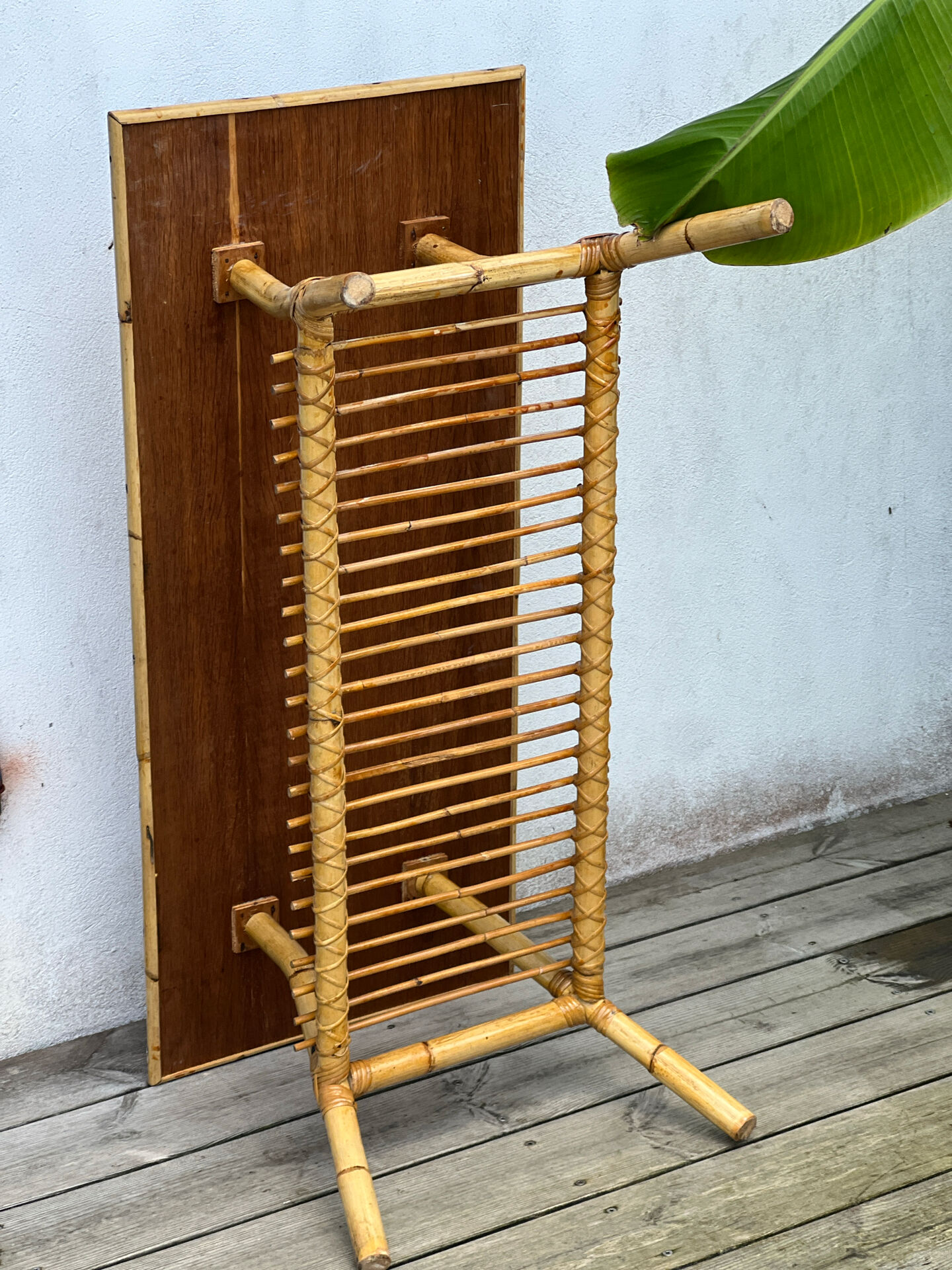 Rattan coffee table
