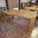 Table extensible en orme de la maison Regain des années 70