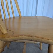 Chaise de salle à manger de style Windsor vintage : cuisine de ferme rustique