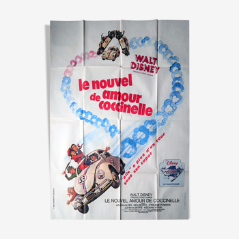 Affiche cinéma originale "le nouvel amour de Coccinelle"