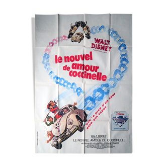 Affiche cinéma originale "le nouvel amour de Coccinelle"