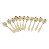 11 small ice spoons in their box