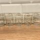 Set de 5 verres à eau gobelet granité