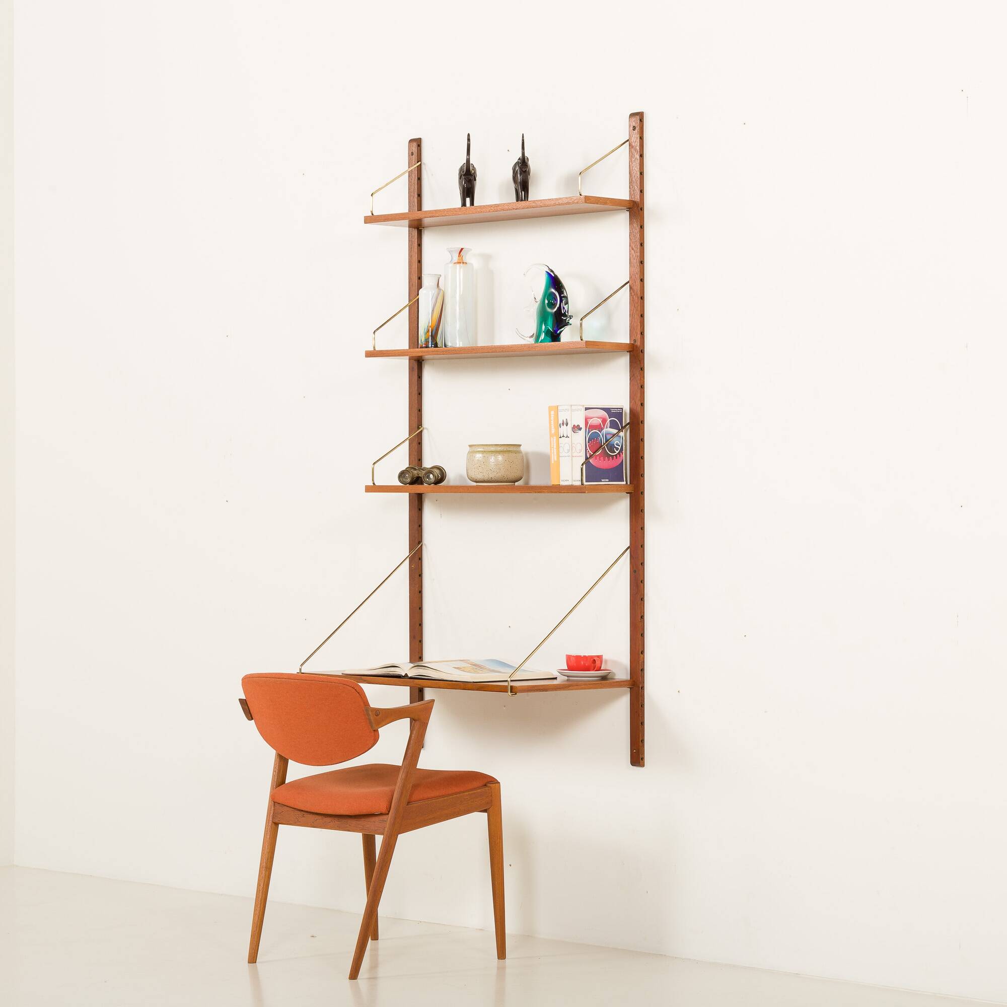 Poul Cadovius home office shelving unit for Cado, 1960s