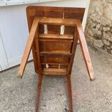 Desk with 1 drawer, oak top, 105x56cm