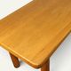 Table René Martin en pin massif moderniste, 1960