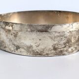 Antique lidded box | Shell motif | Silver plated |