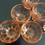 Rosaline vintage liquor service made in France 1950's