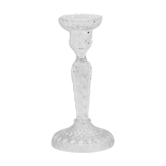ancien bougeoir en verre