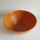 Vintage 70s Volcan brown opaline salad bowl
