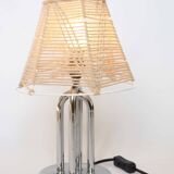 Art Deco chrome tube lamp base