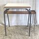 Desk, drawing table in wood and metal – 60s/70s