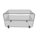 Lucite coffee table 70s