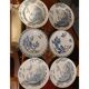 Set de 6 assiettes 4 Longchamp et 2 de Gien