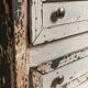 Vintage patinated Parisian chest of drawers