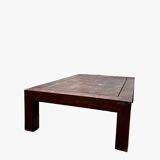 Solid teak coffee table
