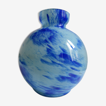 Vase boule en verre Delatte