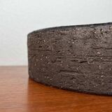 Large studio pottery bowl in modern mid-century Danish style by Bangholm, 1960s.