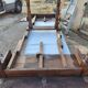 19th-century walnut drop-leaf table.
