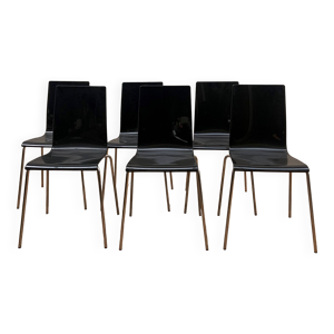 suite de 6 chaises design