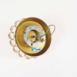 Brass and glass ‘jewe’l wall light by Palwa – Germany 1970’s