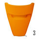 Orange Little Albert Armchair by Ron Arad for Moroso