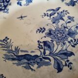 Old Gien earthenware plate Delft pattern