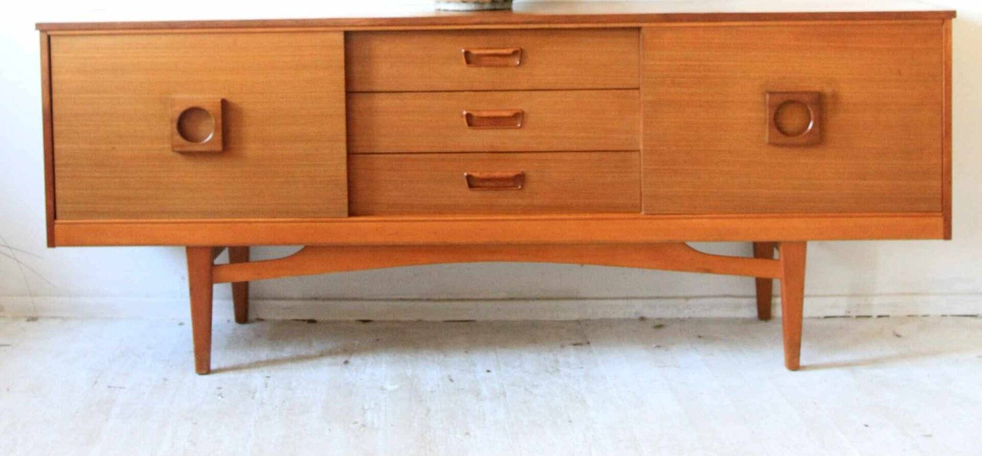 Mid-century modern sideboard in teak from Mogens Kold, 1962