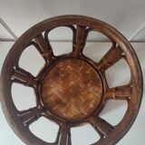 Rattan sofa end