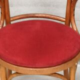 Ancien fauteuil Thonet bois courbé 1950