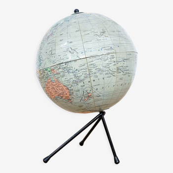 Globe terrestre Girard Barrière et Thomas