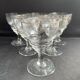 6 Port glasses – Guilloche crystal