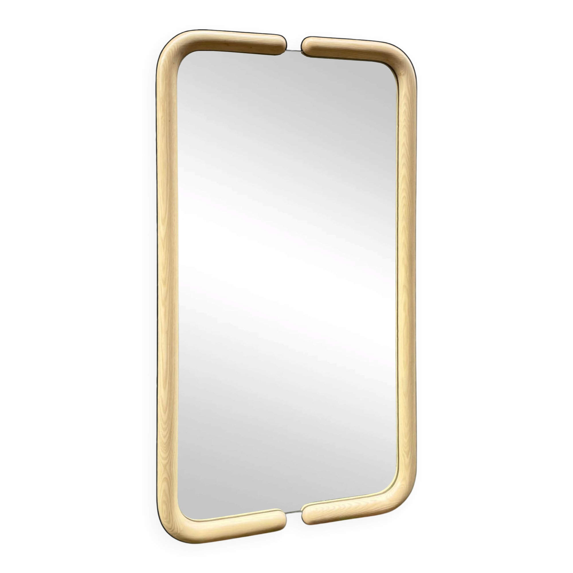 Italian mirror in 80s Memphis style