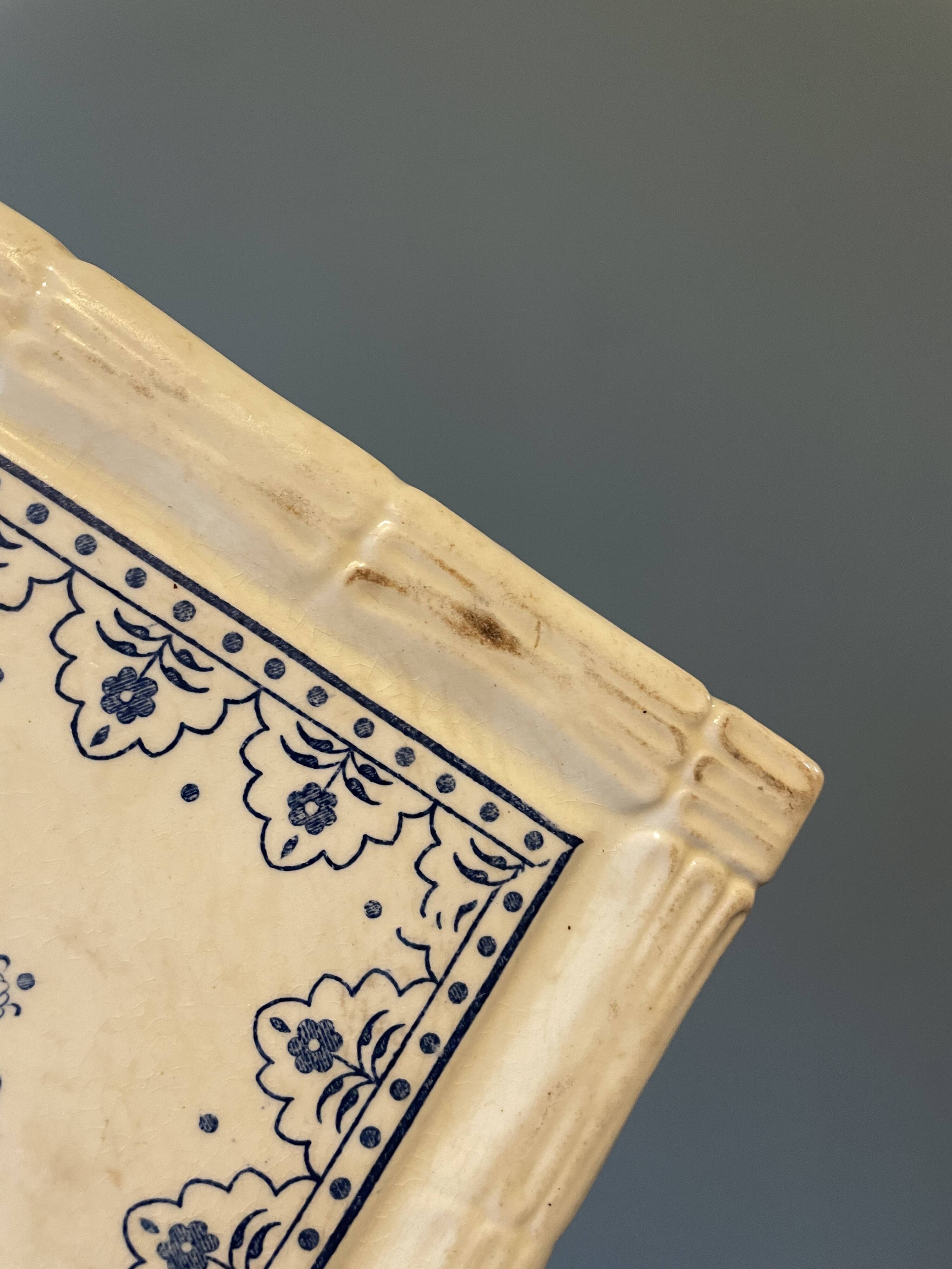 Table mat XIXth iron earth Clairefontaine