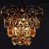 Two-coloured Kinkeldey Lustre, 4 levels, 1970, Germany