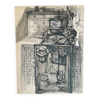 Interior scene by Martin