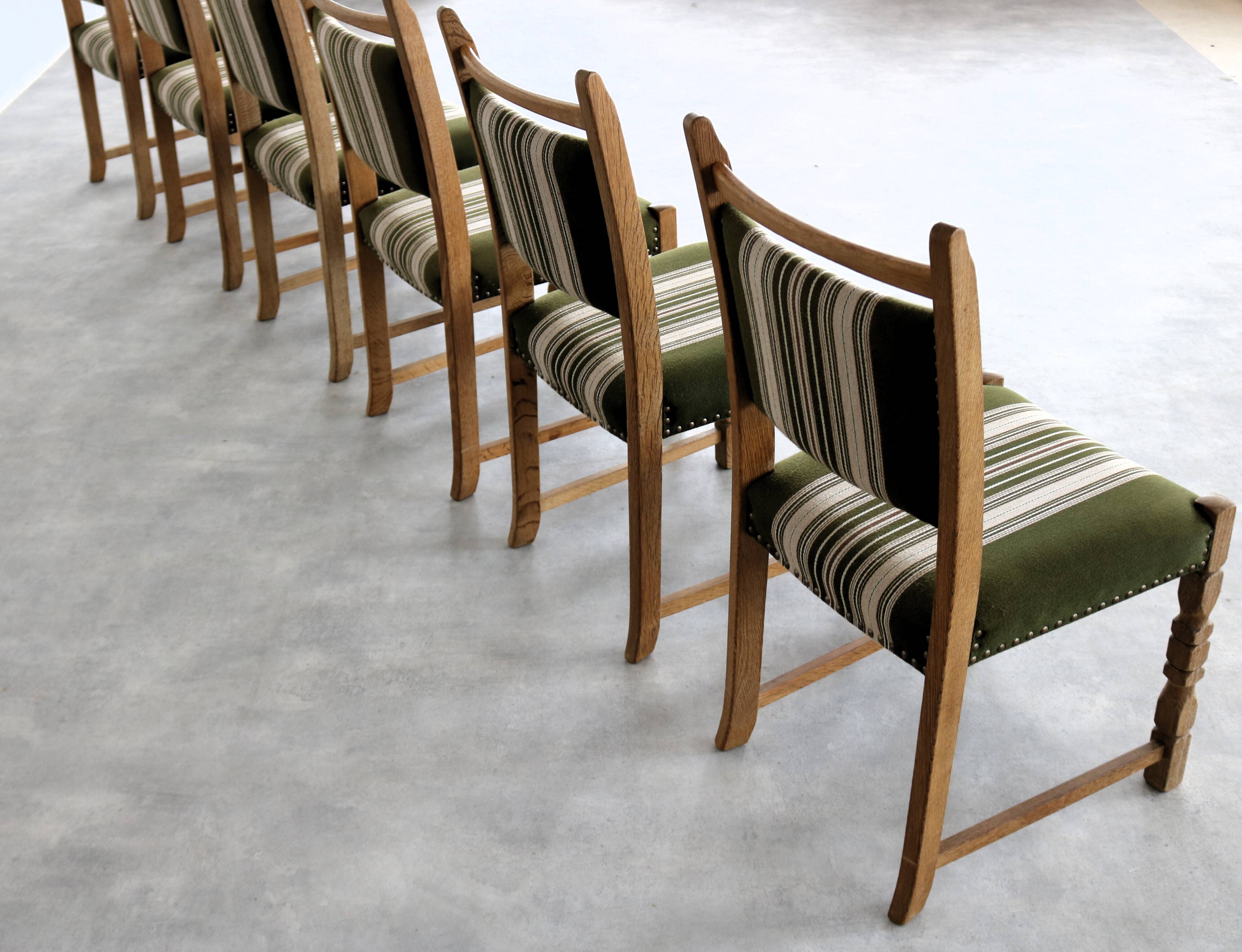 brutalist dining chairs | vintage chairs | 1960s | oak
