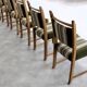 brutalist dining chairs | vintage chairs | 1960s | oak