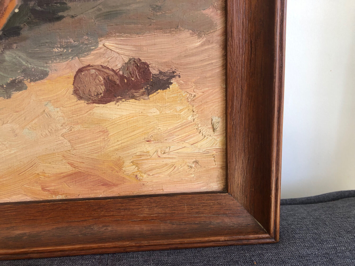 Still life with apples